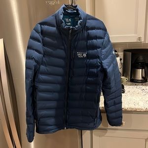 Mens mt hardware down q shield 750 down jacket. Perfect shape
